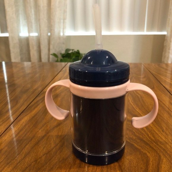 Vineyard Vines for Target 9oz Sippy Cup Pink Whale - Picture 5 of 5